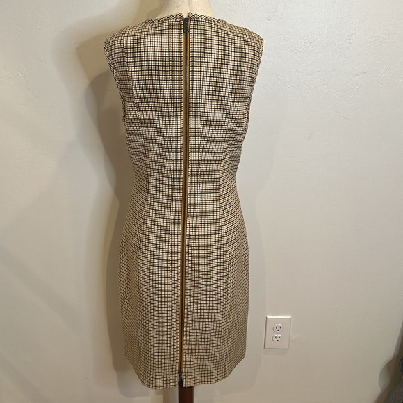 TOCCIN (NY) SLEEVELESS DRESS WITH TIE WAIST DETAIL LINED SIZE 8 LIKE NEW - Picture 5 of 10